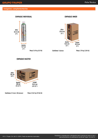 Pintura Aerosol Verde Ecológico PA-VE 400ml - Anticorrosión Secado Rápido para Metal Madera Plástico