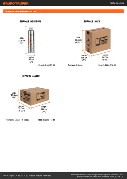 Pintura Aerosol Tabaco PA-TA 400ml - Anticorrosión Secado Rápido para Metal Madera Plástico - Solución Profesional Decorativa
