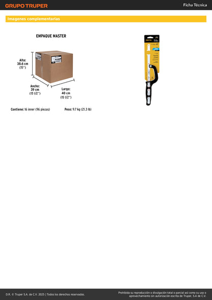 Mini Arco Segueta 12 Pulgadas Pretul MAT-12P - Solución Compacta para Cortes en Espacios Reducidos