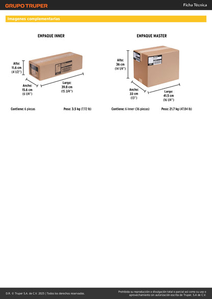Arco de Segueta 12 Pulgadas Pretul APS-12 - Marco Profesional para Cortes Precisos en Metal y Madera