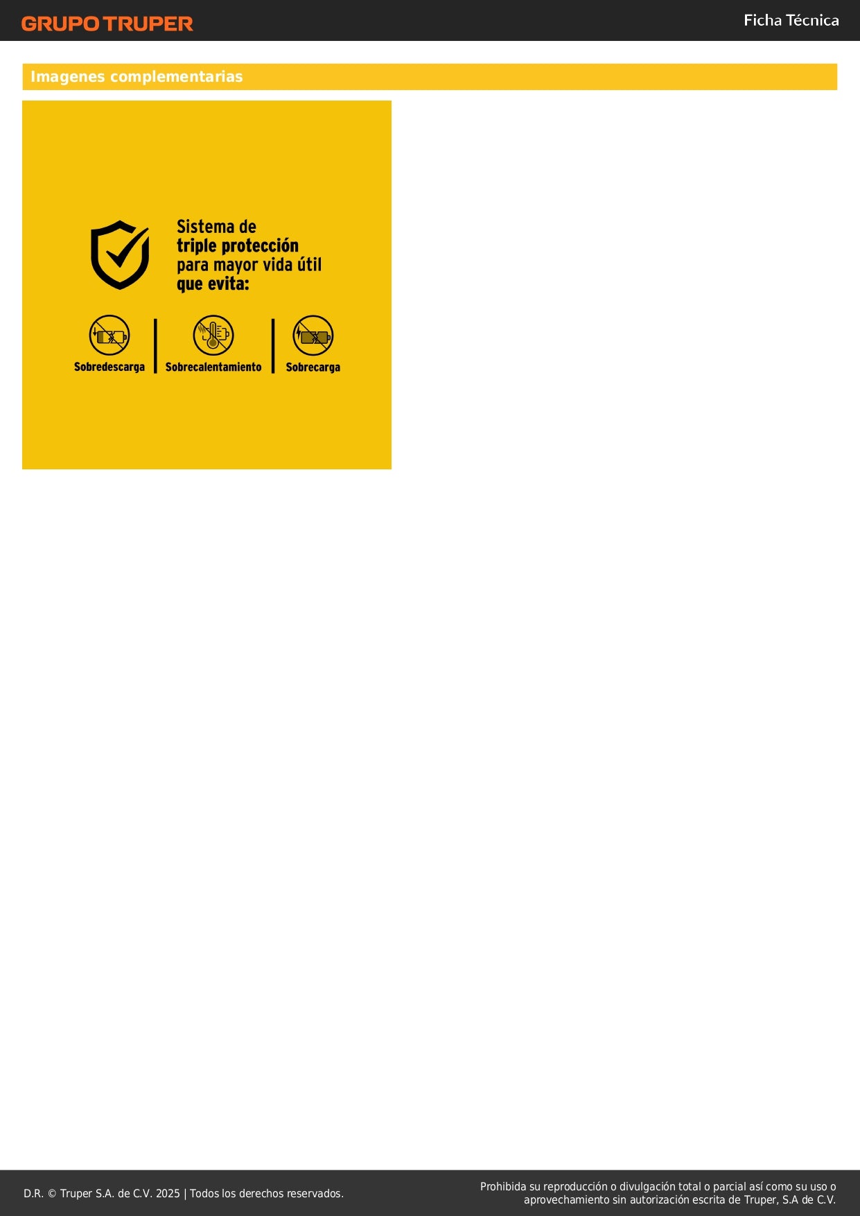 Batería Recargable Ion Litio 20V 2Ah PRETUL - Triple Protección LED Indicador Compatible Herramientas Inalámbricas