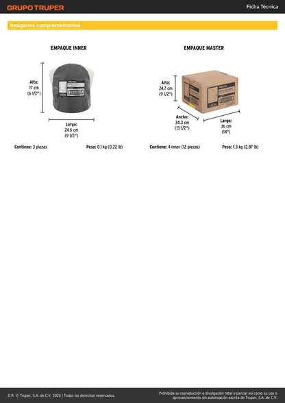 Rodilleras Ultraligeras Pretul ROD-100 - Protección Ergonómica para Jardinería y Trabajos del Hogar con Espuma de Polietileno