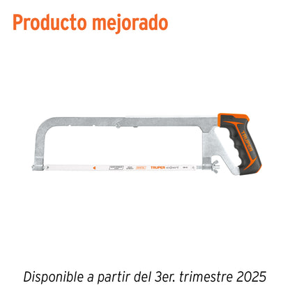 Arco Segueta Profesional 12 Pulgadas Ajustable - Corte Preciso Metal y Madera - Mango Ergonómico Antiderrapante - APT-12