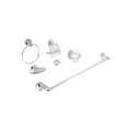 Juego Completo 6 Accesorios Baño Acero Inoxidable FOSET AQUA AQA-4000 - Organiza y Moderniza tu Baño