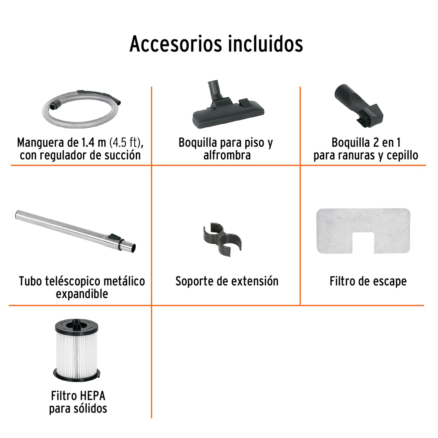 Aspiradora Canister TRUPER ASD-180 1200W Tecnología Ciclónica Filtro HEPA - Elimina Polvo y Microorganismos Nocivos para Hogar y Oficina