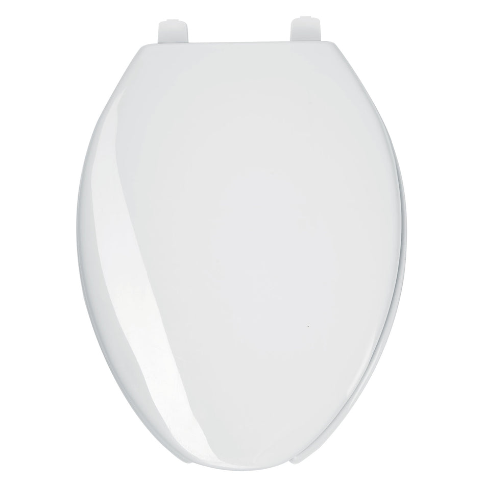 Asiento Alargado Premium Universal para WC FOSET Polipropileno Frente Abierto - Resistente Corrosión