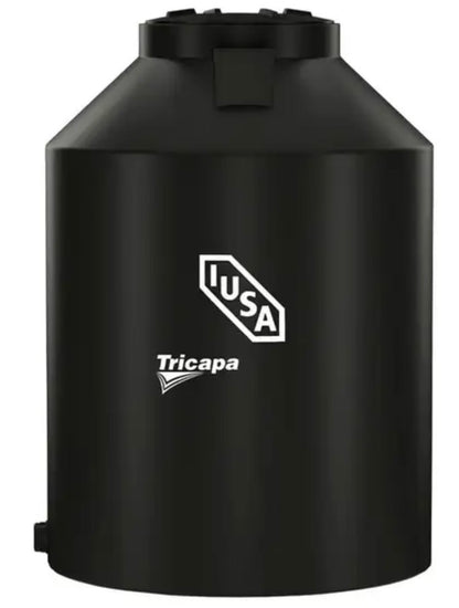 Tinaco Tricapa IUSA, 1100 L, Negro + Accesorios Alta Presión