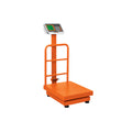 Báscula Electrónica Comercial Plegable 200kg BAS-200PLA Truper - Doble Display LCD, Batería 150hrs, Plataforma Antiderrapante