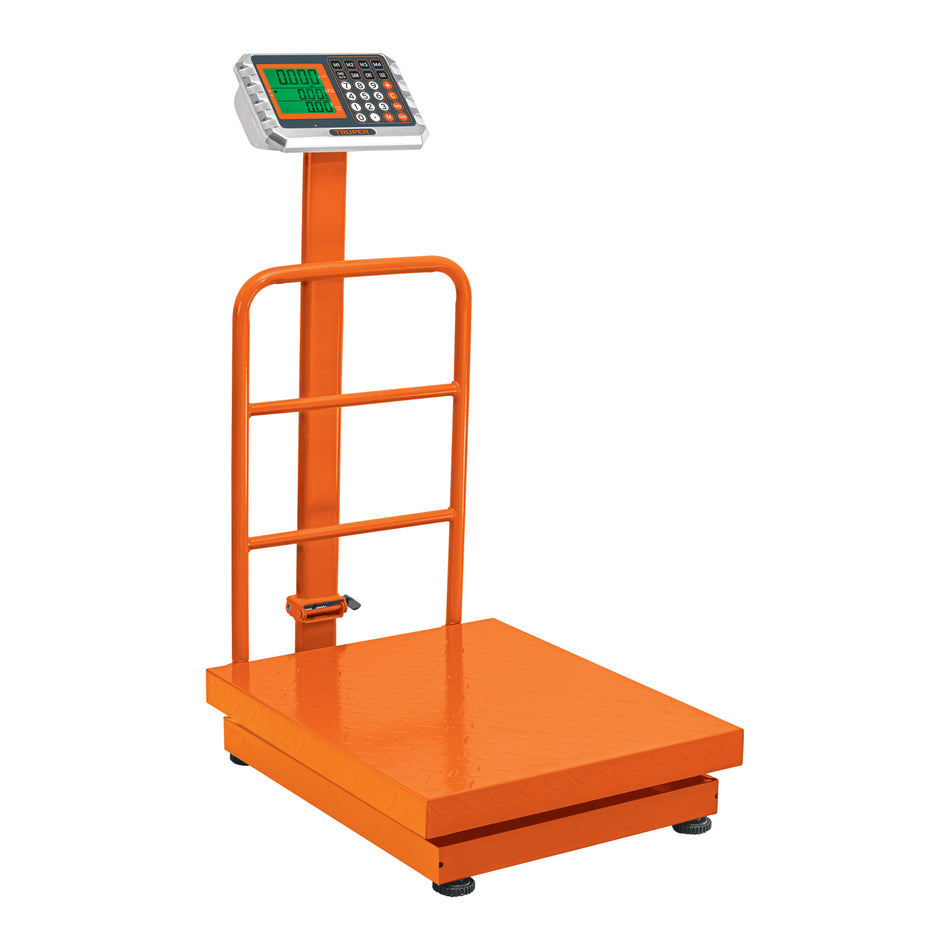 Báscula Electrónica Comercial TRUPER 500kg Plegable BAS-501PLA - Solución Profesional para Pesaje Industrial y Comercial