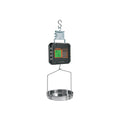 Báscula Electrónica Colgante Comercial 40kg Recargable con Charola Acero Inoxidable - Pesaje Preciso para Comercios y Mercados