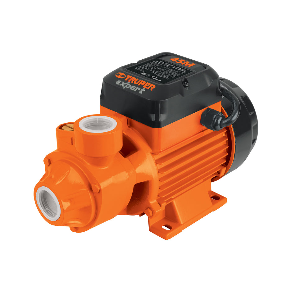 Bomba Periférica EXPERT 1/2HP 45m Altura Máxima - Bombeo Agua Limpia Uso Agrícola BOAP-1/2