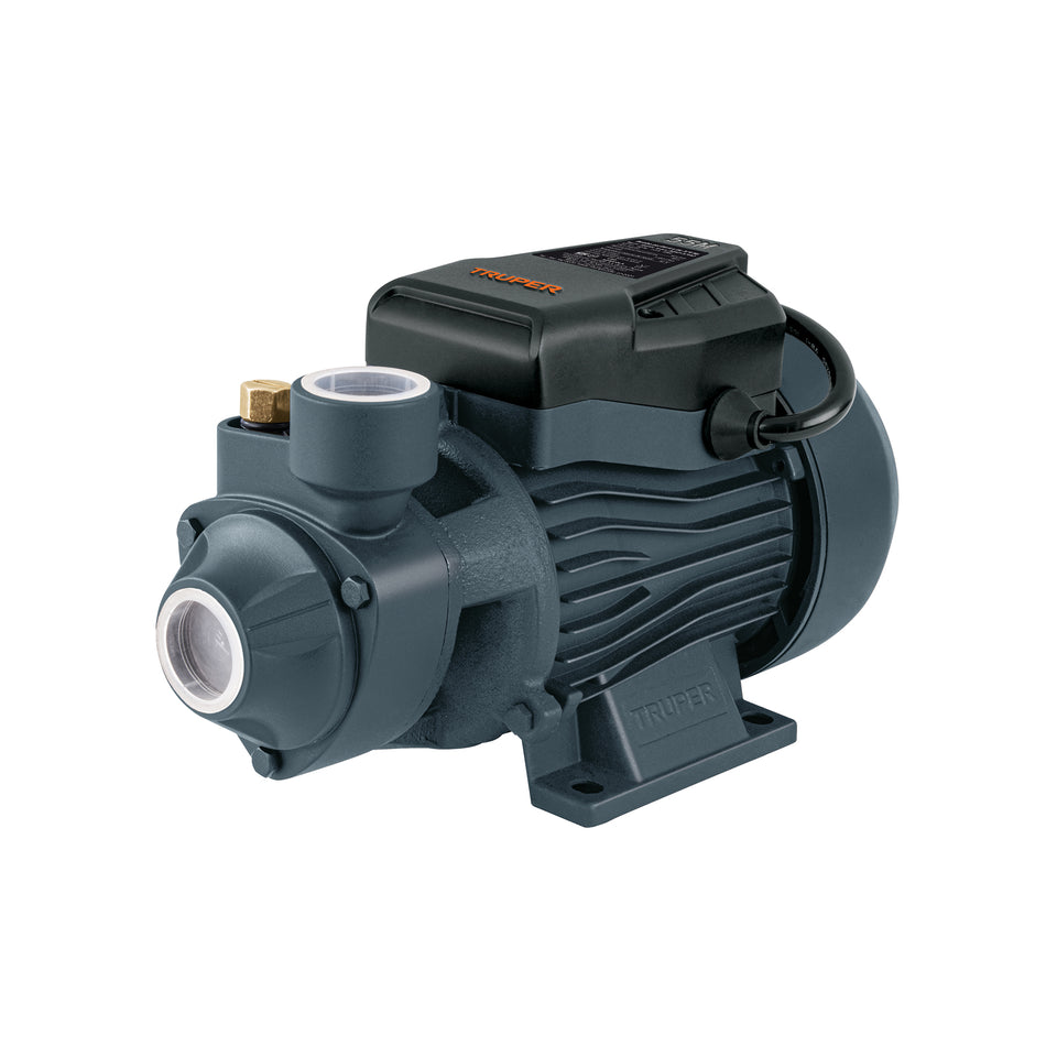 Bomba Periférica TRUPER 3/4HP BOAP-3/4A2 - Altura Máxima 55m para Uso Agrícola y Elevación de Agua Limpia