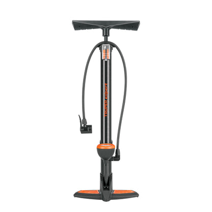 Bomba Manual con Manómetro TRUPER EXPERT 120 PSI - Inflador Universal para Bicicletas y Balones con Válvulas Presta, Schrader y Dunlop - Cuerpo Acero Carbón Antiderrapante