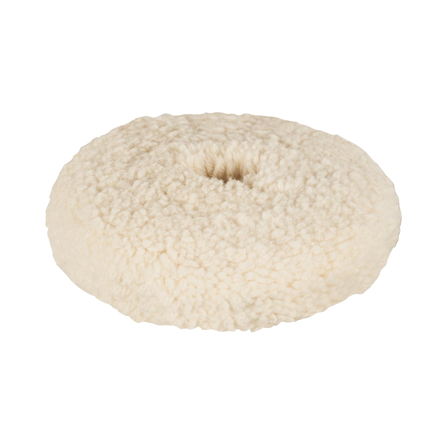 Borla para pulir de lana trenzada de 8" doble cara, TRUPER