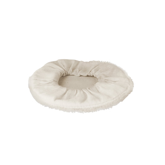 Borla 75% poliéster y 25% algodón 6", banda elástica, TRUPER