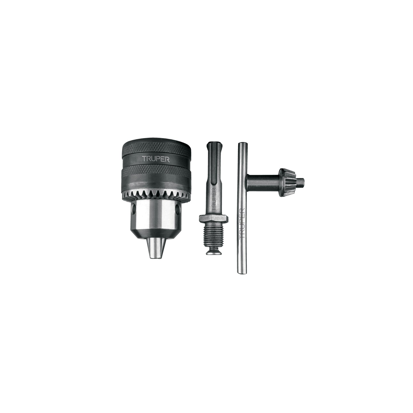 Broquero 1/2" con llave y adaptador SDS Plus, TRUPER