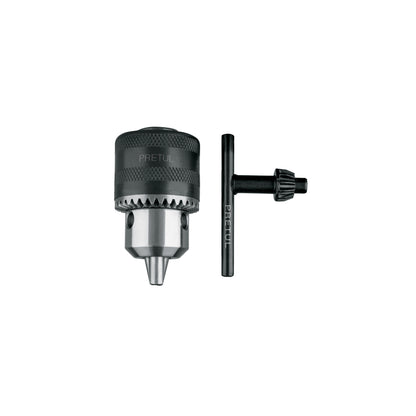 Broquero 3/8" con llave, cuerpo moleteado, PRETUL