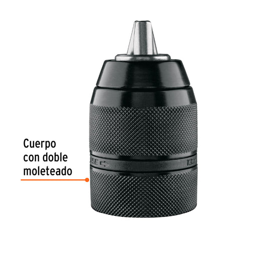 Broquero 1/2" sin llave, para máquinas inalámbricas, TRUPER