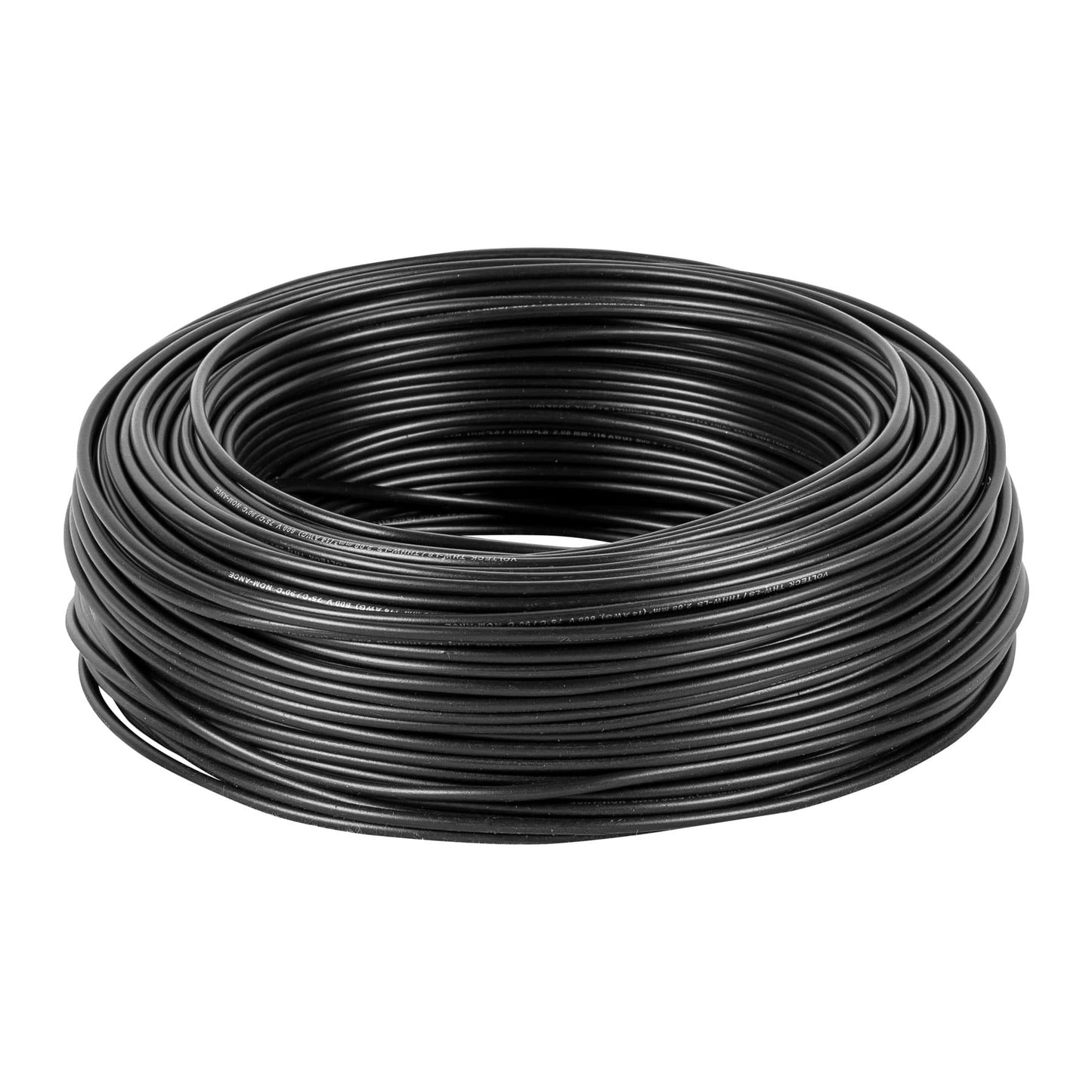 Cable THHW-LS 14 AWG Negro 100m Volteck - Solución Profesional para Instalaciones Eléctricas Residenciales y Comerciales