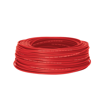 Cable THHW-LS 14 AWG Rojo 100m Volteck - Instalación Eléctrica Segura Resistente Calor y Humedad