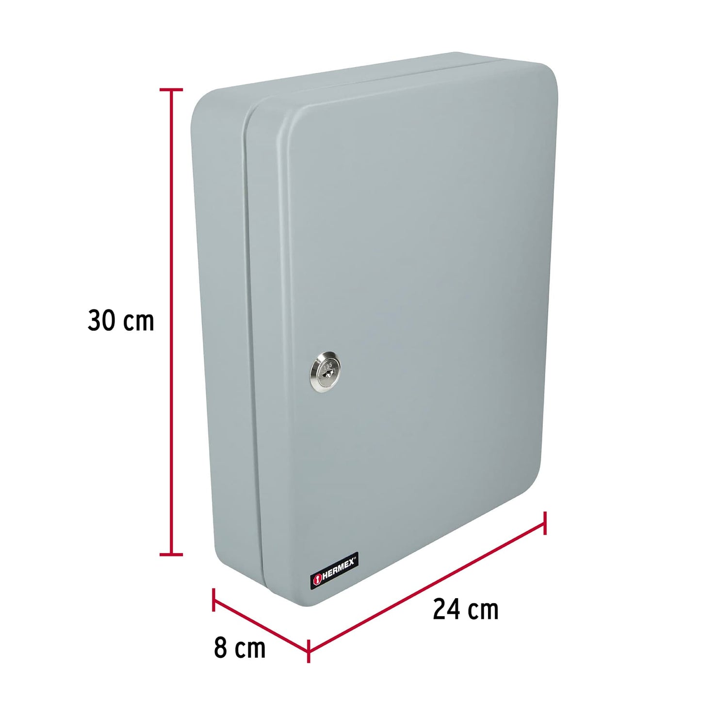 Caja Organizadora 60 Ganchos para Llaves HERMEX
