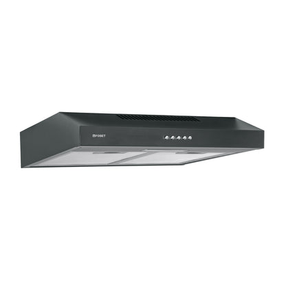 Campana Extractora Empotrable 50cm Negra FOSET - Cocina Profesional