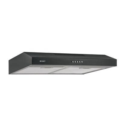 Campana Extractora de Cocina 60cm Empotrable Negra FOSET - Extractor de Humo