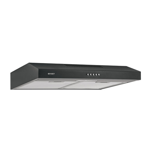 Campana Extractora de Cocina 60cm Empotrable Negra FOSET - Extractor de Humo