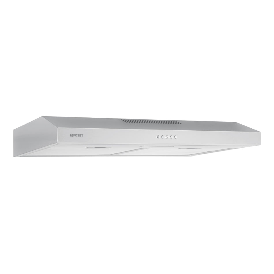 Campana Extractora Empotrable 75cm FOSET Acero Inoxidable - 3 Velocidades LED Filtros Lavables