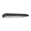 Campana Extractora Empotrable 80 cm Negra FOSET - Cocina Profesional