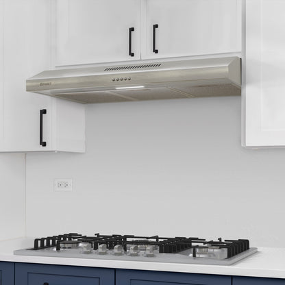 Campana Extractora 80cm Empotrable Acero Inoxidable FOSET - Cocina Integral