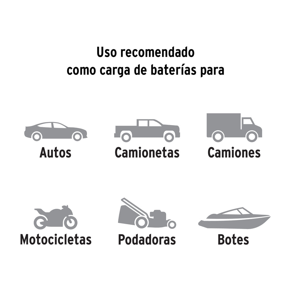 Cargador de Baterías Profesional 55A Arrancador 140A 12V - Solución Completa para Baterías Descargadas y Arranque de Emergencia - CARBA-140