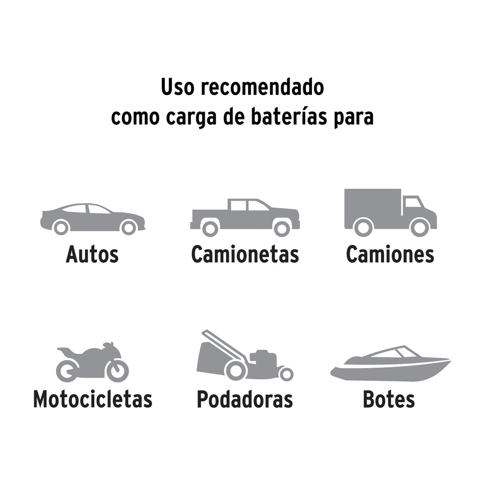Cargador de Baterías Profesional 35A con Arrancador 200A 12V - Solución Completa para Baterías Descargadas y Dañadas - CARBA-200 con Ruedas y Protección Inteligente