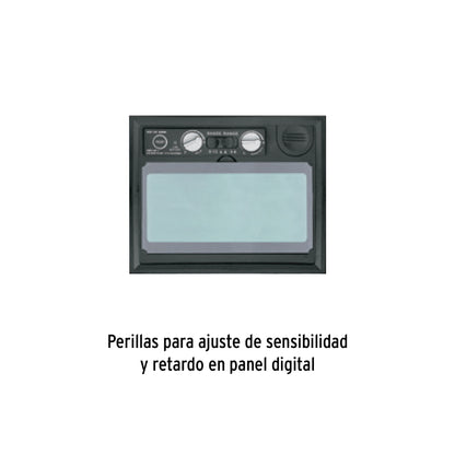 Careta Electrónica Soldadura CAREL-913C Digital 9-13 Profesional - Protección Ocular Automática con Filtro True Color