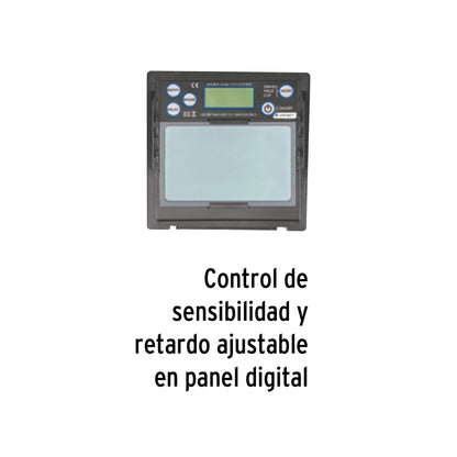Careta Electrónica Soldadura CAREL-913DX Expert 9-13 Digital - Protección Profesional Anti-Fatiga Ocular