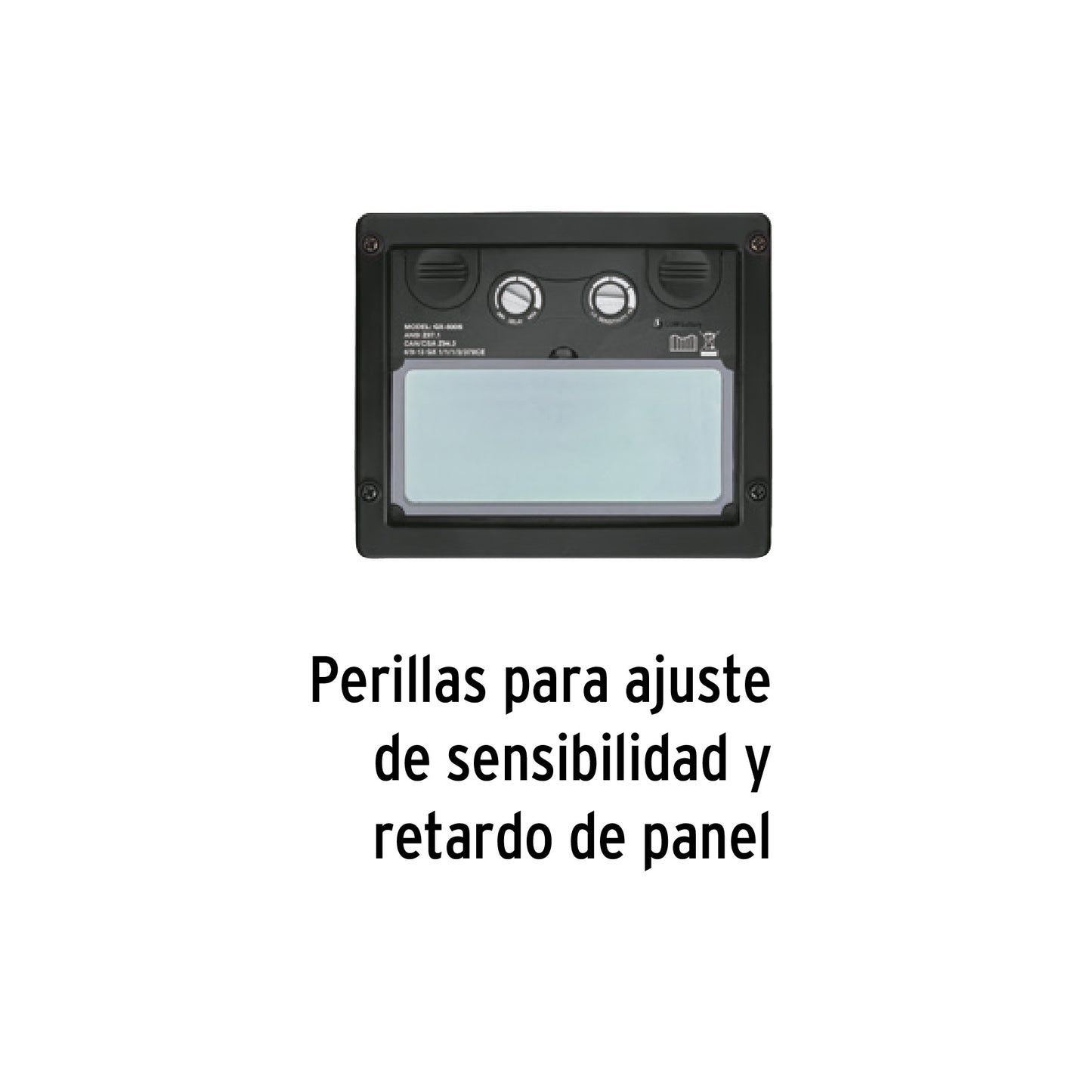 Careta Electrónica Soldadura PRETUL 9-13 Sombra Variable - Protección Profesional Anti-Fatiga Ocular
