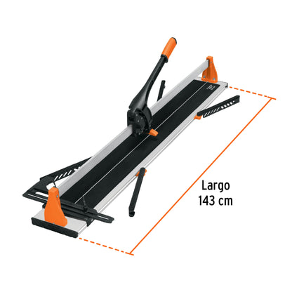 Cortador de Azulejo 120 cm Gran Formato con Maletín EXPERT | TRUPER®