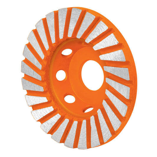 Copa de diamante turbo 4" x 7/8", TRUPER