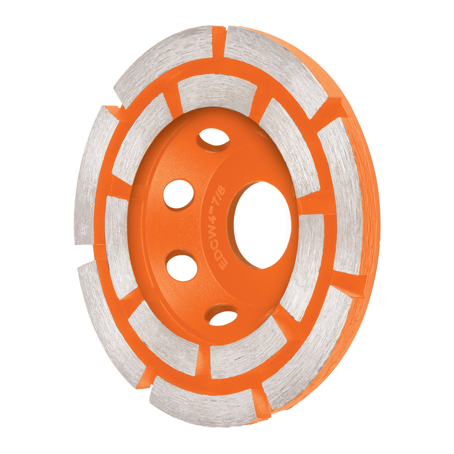 Copa de diamante doble hilera 4" x 7/8", TRUPER