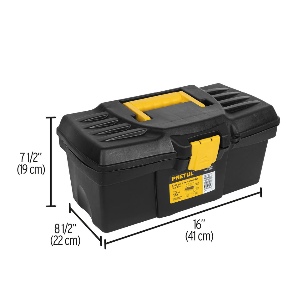 Caja para herramienta de 16", Pretul