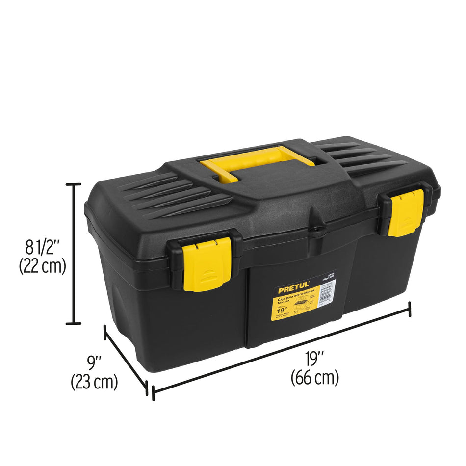 Caja para herramienta de 19", Pretul