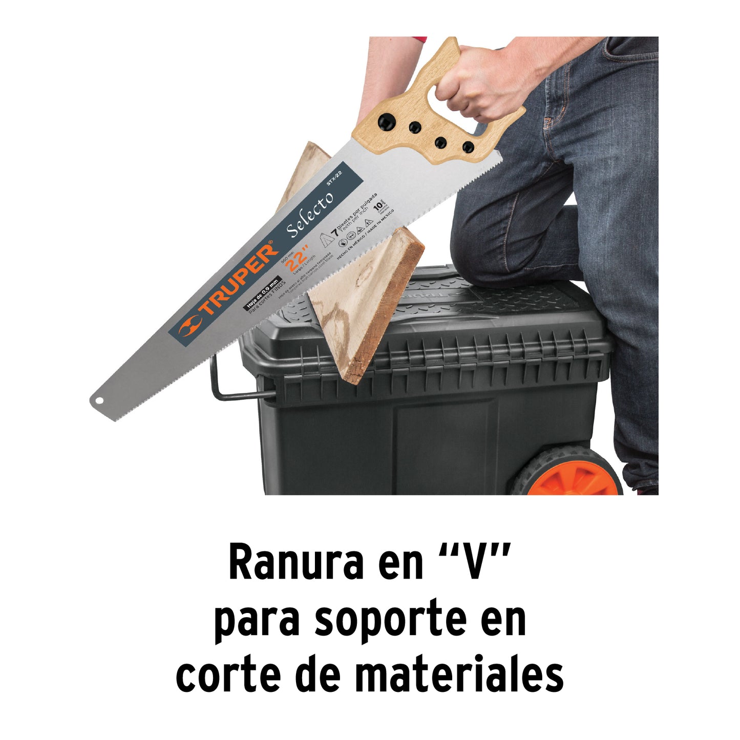 Caja de Herramientas Profesional 23 Pulgadas con Ruedas y Mango Telescópico - Transporte Fácil y Organización Móvil para Trabajo Pesado