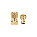 Conector 3/4" rápido de latón manguera-acc. sistema click