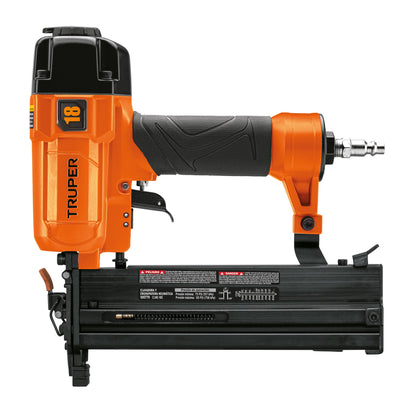 Clavadora Neumática Profesional Calibre 18 CLNE-18E - Solución Completa para Carpintería y Construcción con Sistema de Cambio Rápido