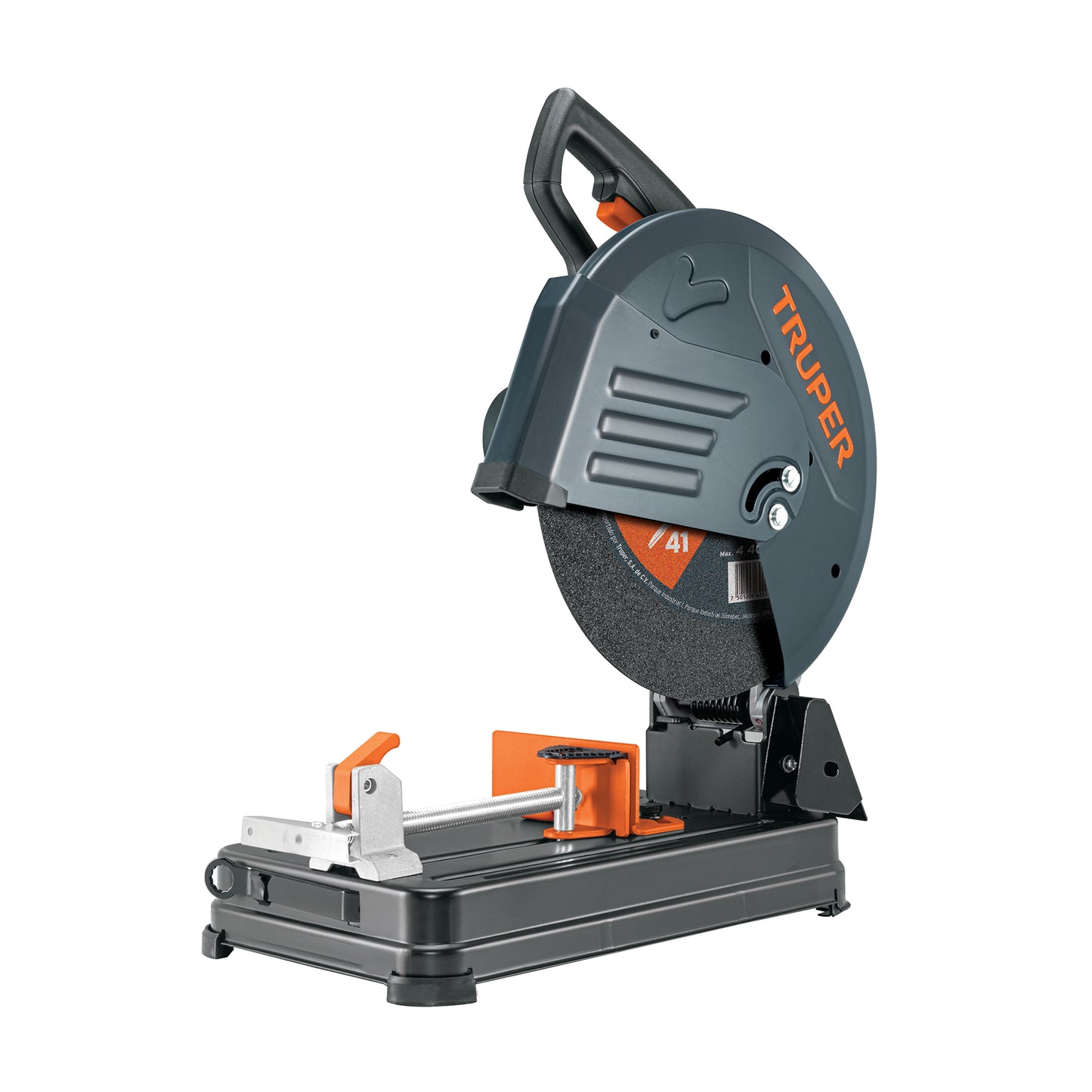 Tronzadora Cortadora de Metales 14 Pulgadas CM-14N2 TRUPER 2200W - Corte Preciso Angular Profesional con Mango Recto y Prensa Rápida