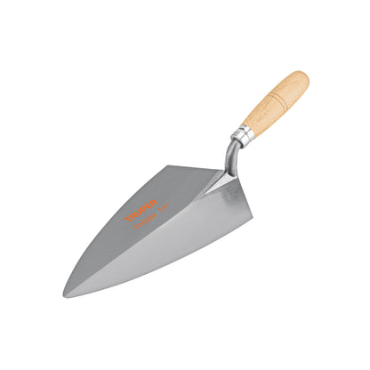 Cuchara de Albañil 11" Forjada TRUPER CT-11 - Acero Templado para Aplicación Profesional de Mortero y Cemento - Mango Reforzado Resistente al Desgaste
