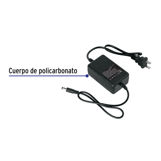 Fuente de Alimentación 12V 2A para CCTV VOLTECK | Cable DC Incluido