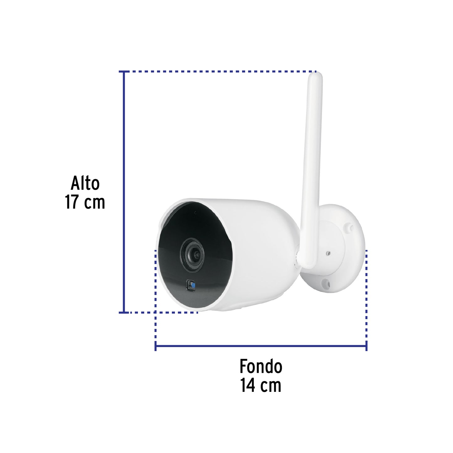 Cámara de Seguridad WiFi Tipo Bala 2MP Exterior