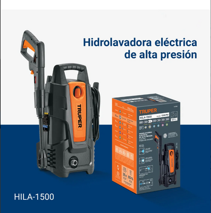 Hidrolavadora eléctrica 1500 PSI, Truper