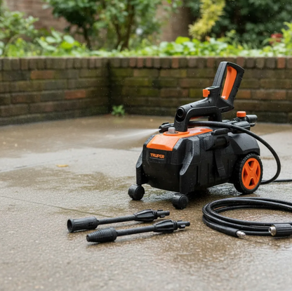 Hidrolavadora eléctrica horizontal 1500 PSI, TRUPER
